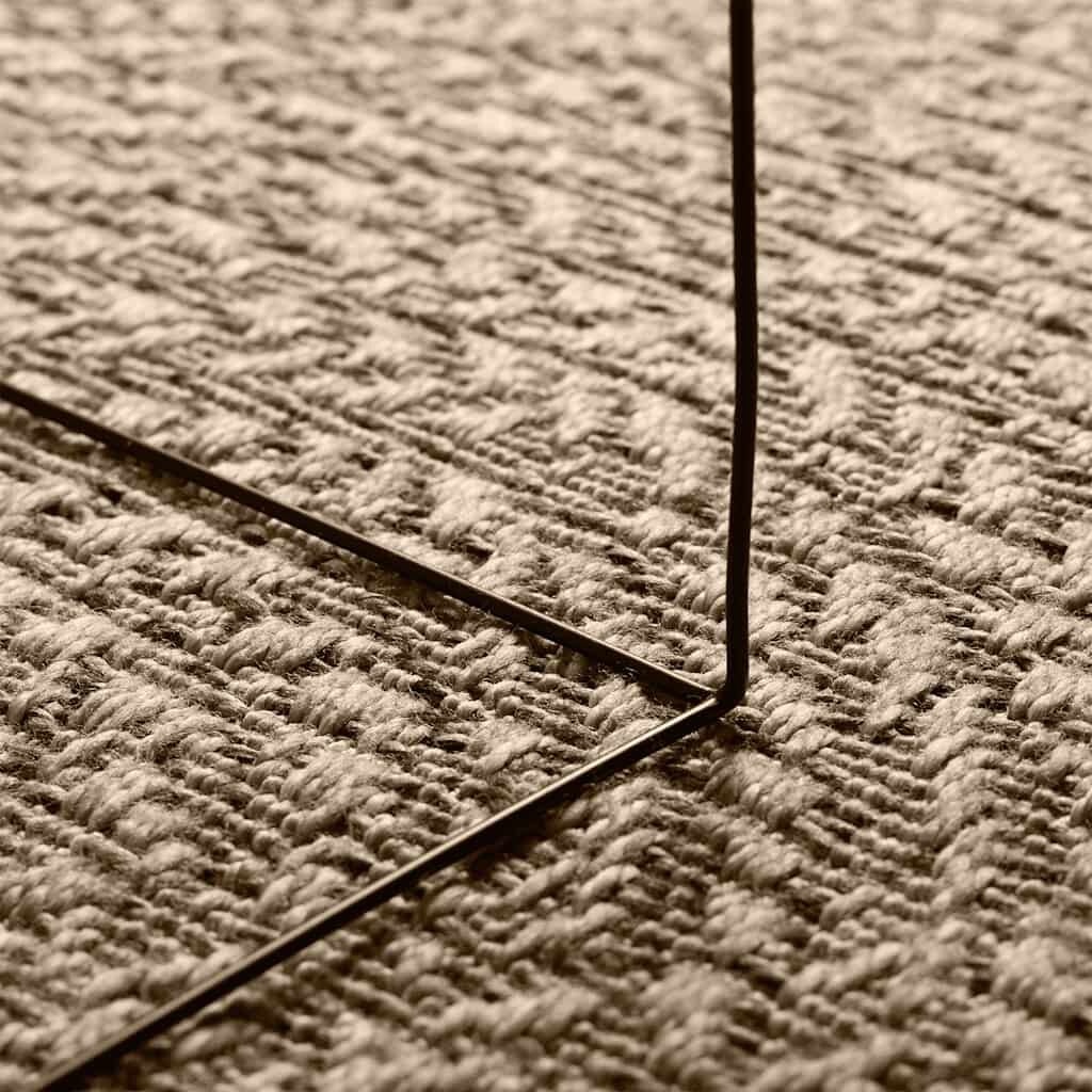 vidaXL Vloerkleed Beige Ø120cm - Jute Look - 35% Korting!