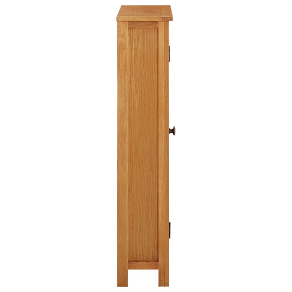 Eiken Opbergkast 50x22x110cm - 35% Korting!