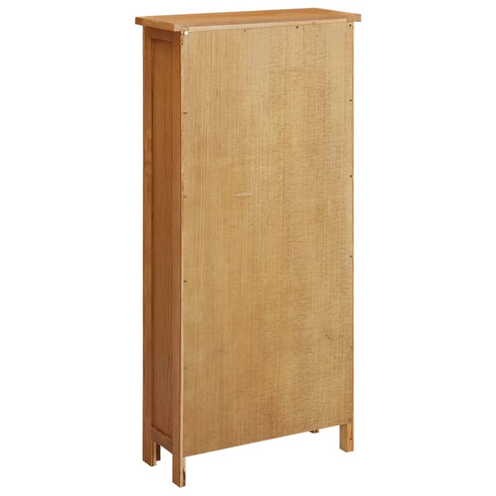 Eiken Opbergkast 50x22x110cm - 35% Korting!