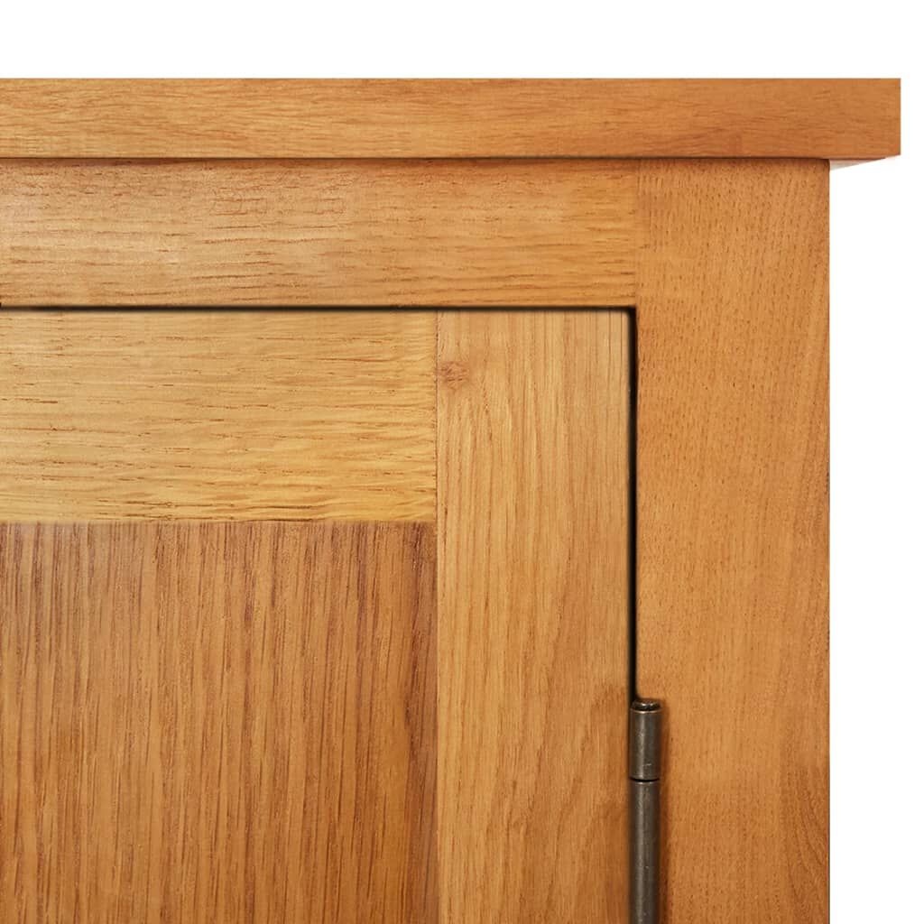 Eiken Opbergkast 50x22x110cm - 35% Korting!