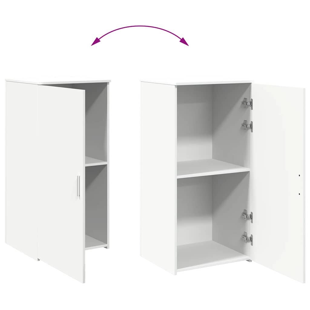 vidaXL Opbergkast Wit 50x45x103cm - 35% Korting!