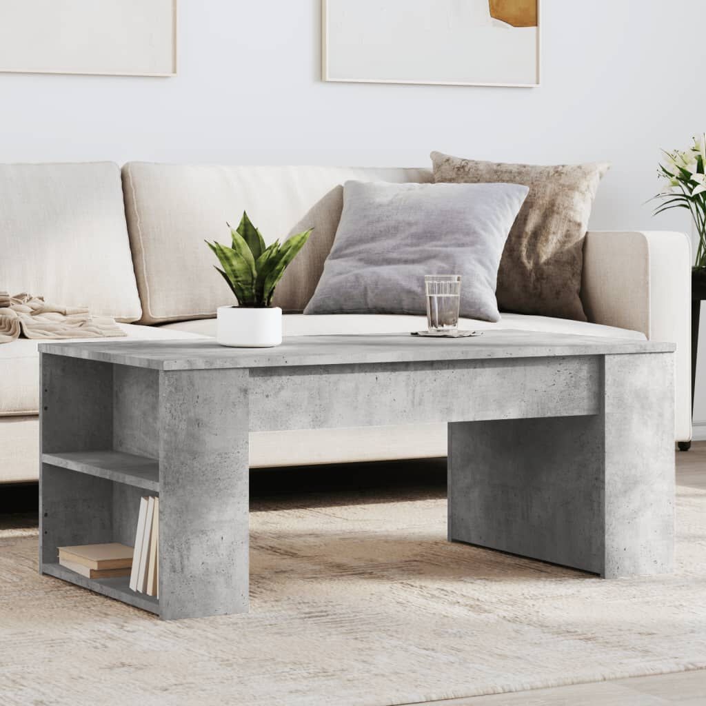 Salontafel Betonlook Grijs 102cm - 35% Korting!