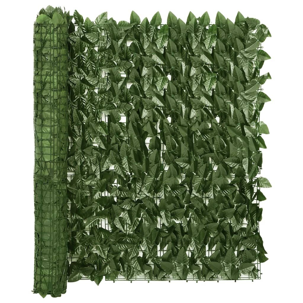 vidaXL Balkonscherm Donkergroen 200x100cm -35%!