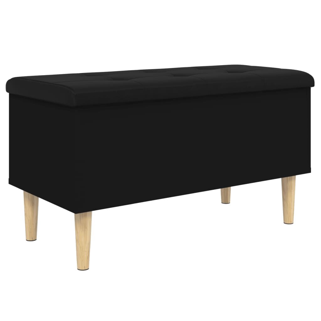 vidaXL Opbergbankje Zwart 82cm - 35% Korting!
