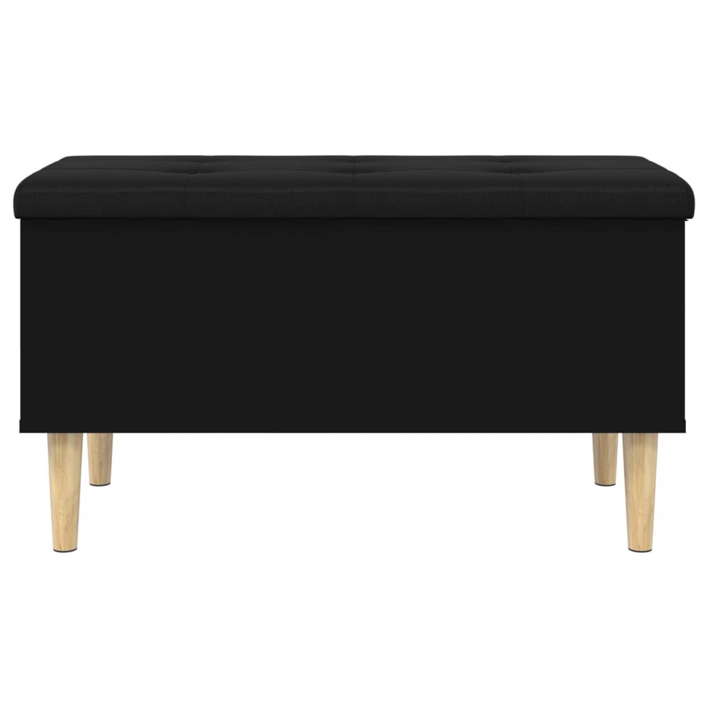 vidaXL Opbergbankje Zwart 82cm - 35% Korting!
