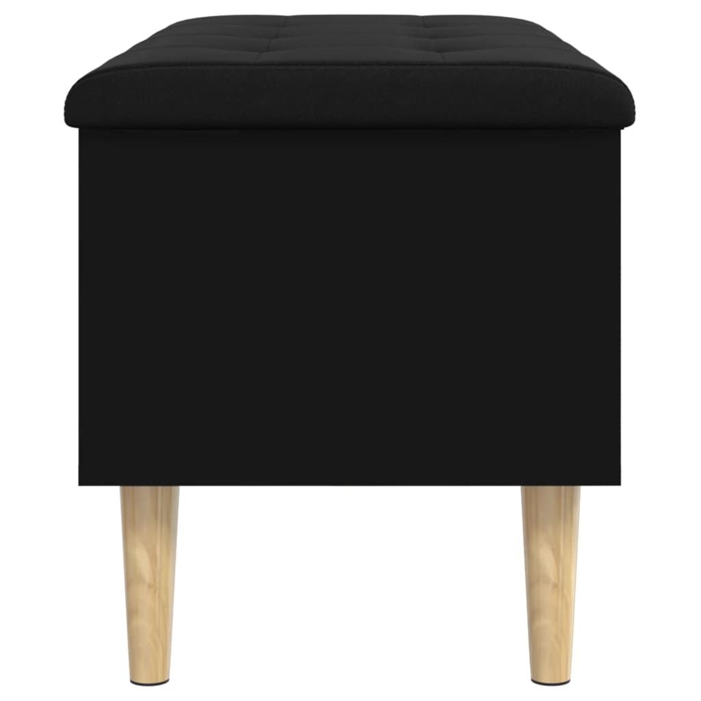 vidaXL Opbergbankje Zwart 82cm - 35% Korting!