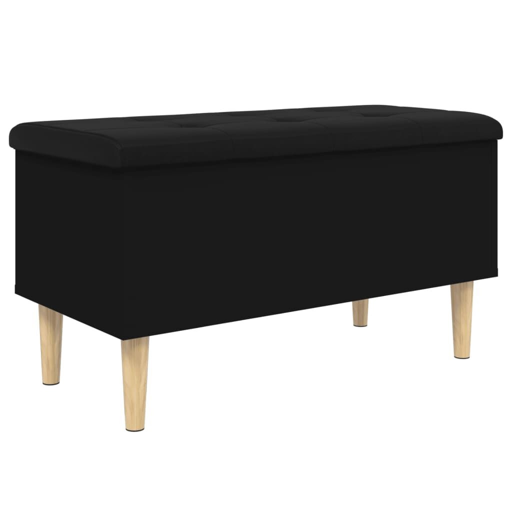 vidaXL Opbergbankje Zwart 82cm - 35% Korting!