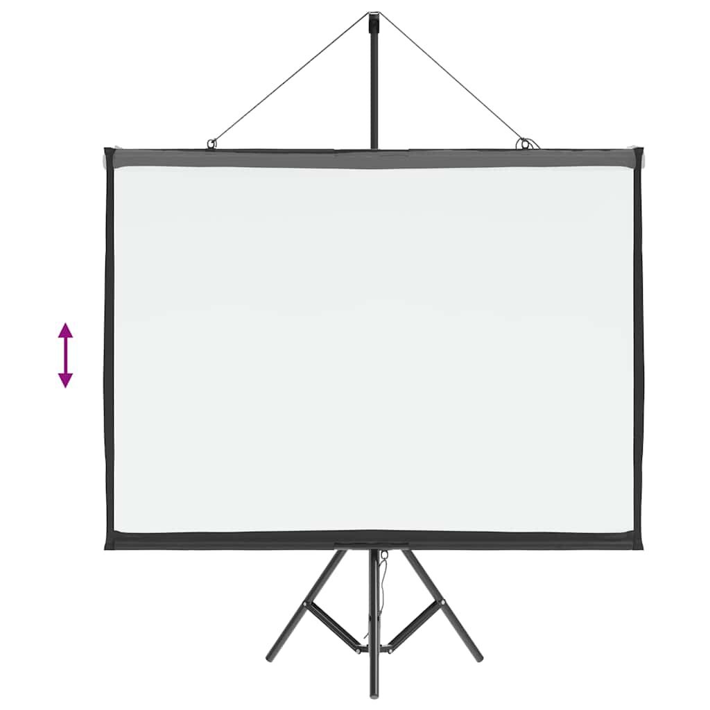 vidaXL Projectiescherm 60 inch 4:3 met Statief - 35% Korting!
