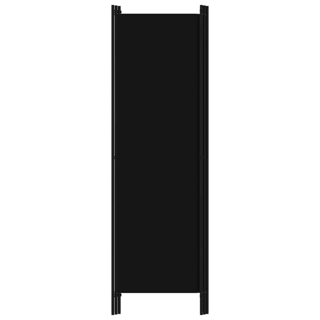 Kamerscherm 3 Panelen 150x180 Zwart - 60% Korting!
