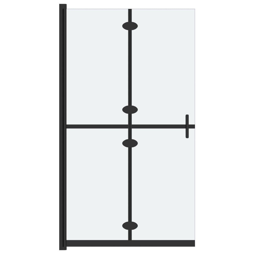 Inloopdouchewand Inklapbaar 120cm - Mat Glas - 35% Korting!