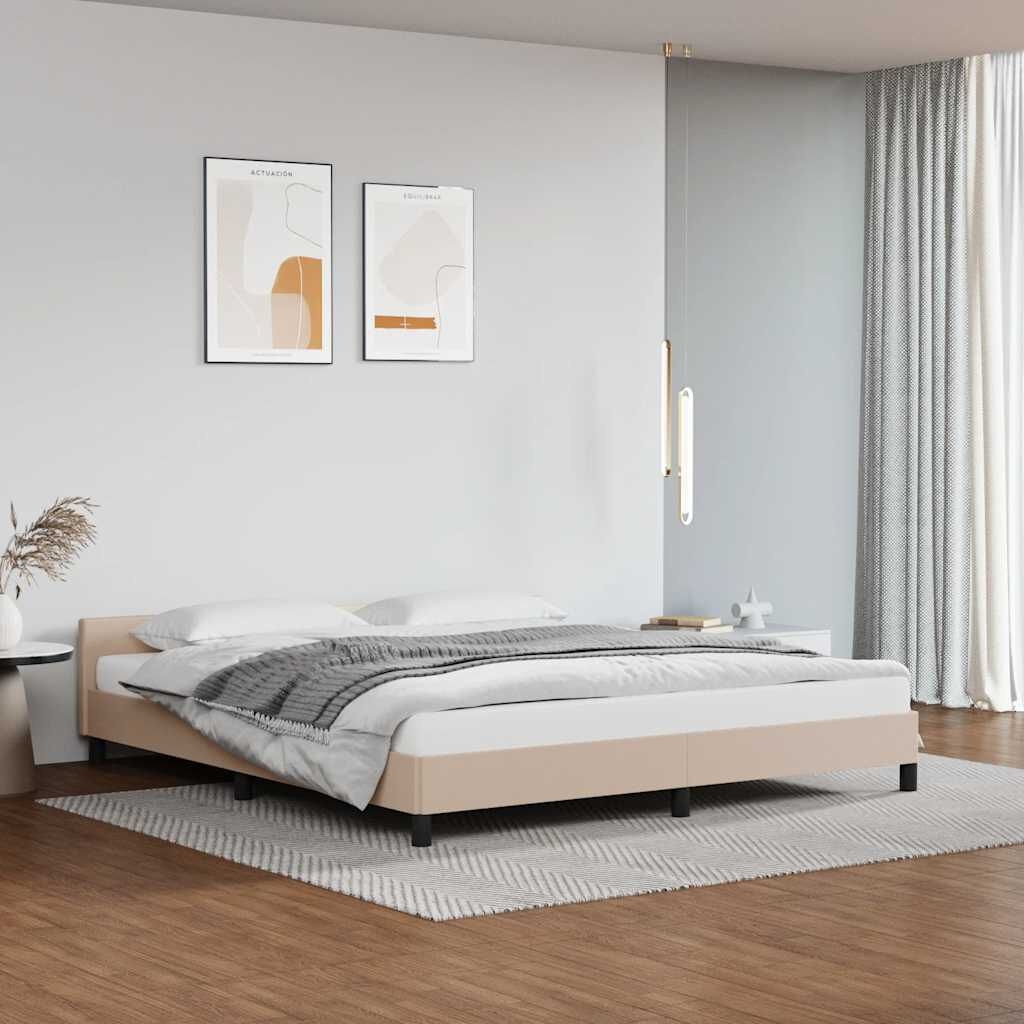 VidaXL Bedframe Cappuccino 180x200 - 35% Korting!