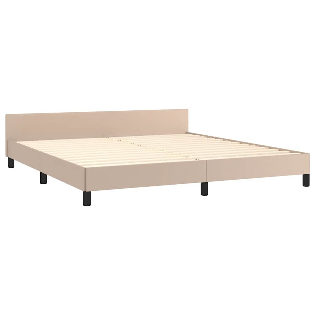 VidaXL Bedframe Cappuccino 180x200 - 35% Korting!