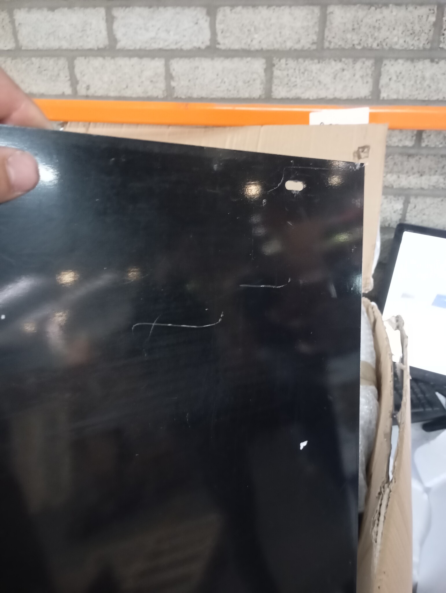 vidaXL Afzuigkap 60cm Zwart RVS -55%! (Gebruikssporen)