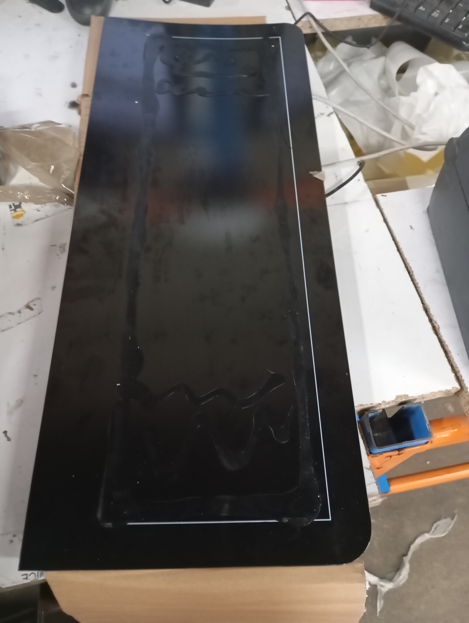 vidaXL Afzuigkap 60cm Zwart RVS -55%! (Gebruikssporen)