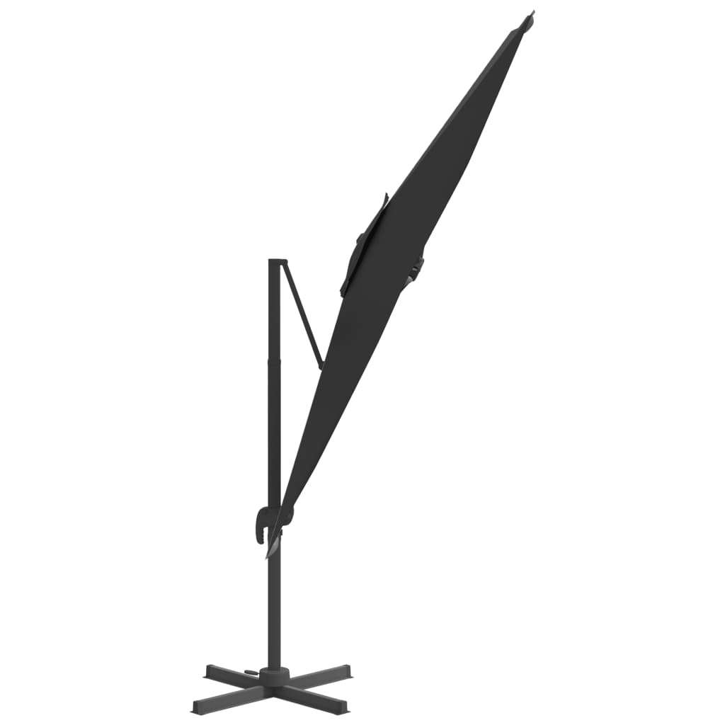 Zweefparasol 400x300cm Zwart - 35% Korting!