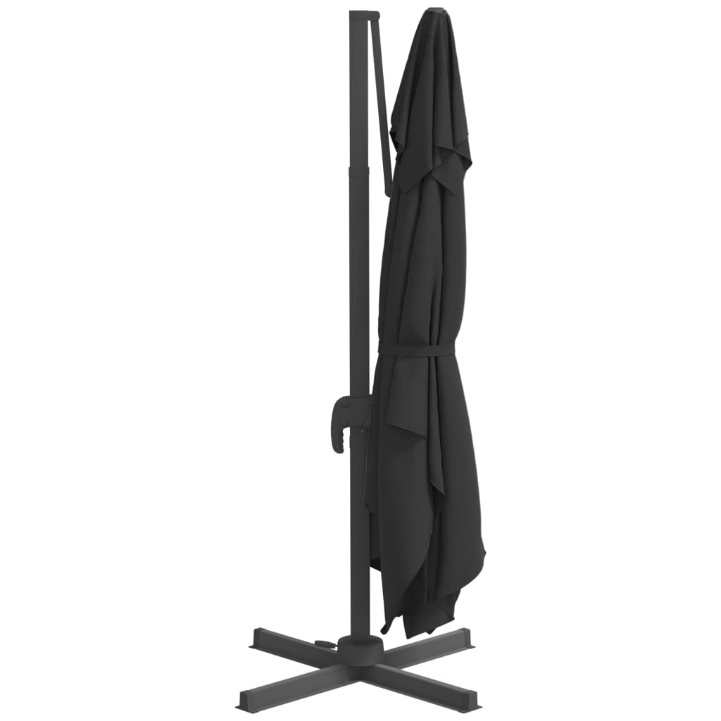 Zweefparasol 400x300cm Zwart - 35% Korting!