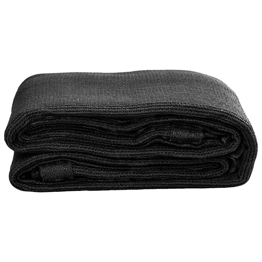 vidaXL Tenttapijt 400x700 Zwart - 35% Korting!