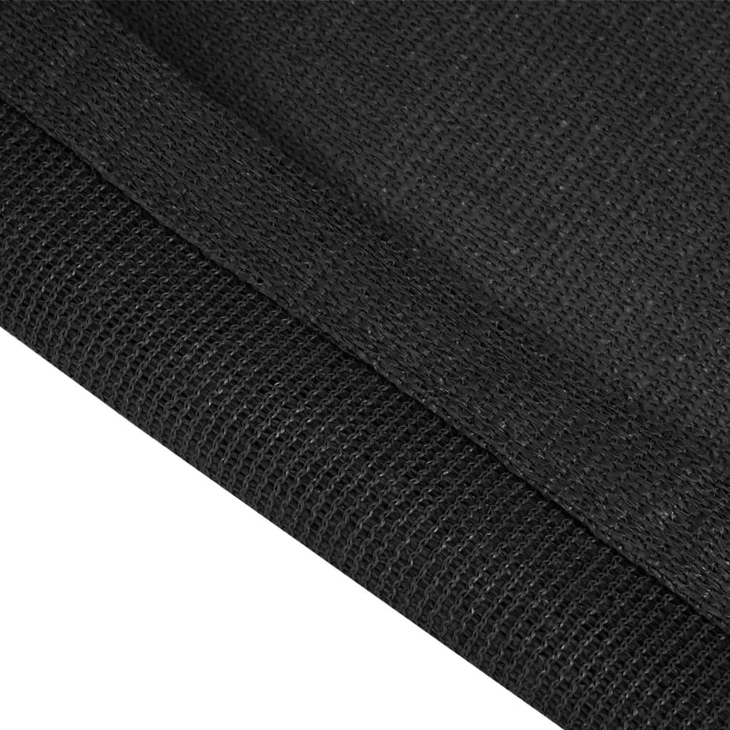 vidaXL Tenttapijt 400x700 Zwart - 35% Korting!