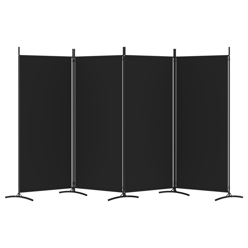 Kamerscherm Zwart 346x180cm - 35% Korting! (Retour)