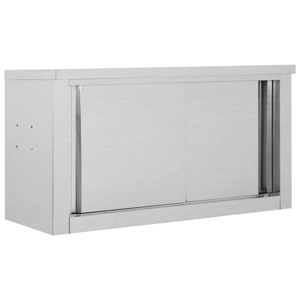 RVS Keukenwandkast 90cm - Krasjes Folie - 42% Korting!