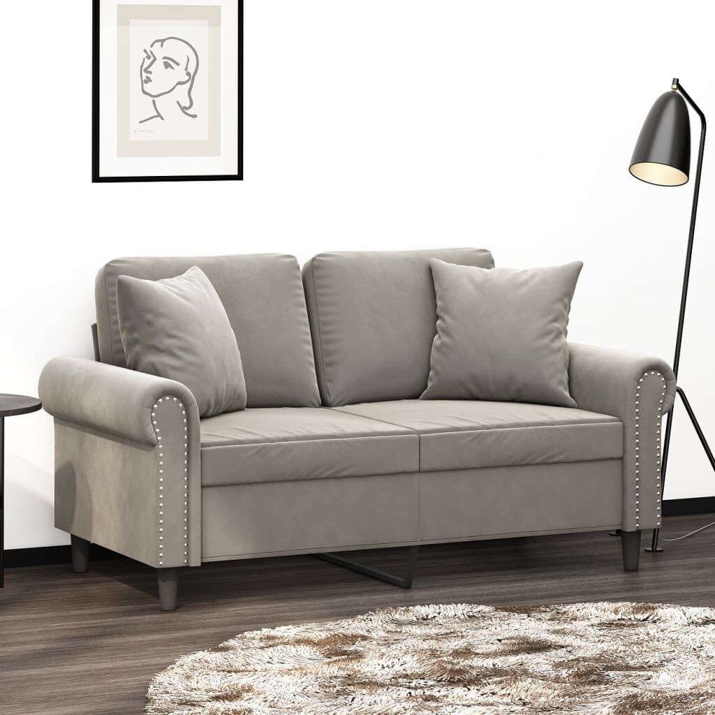 vidaXL Sierkussens 40x40cm Lichtgrijs (2 st) - 42% Korting!
