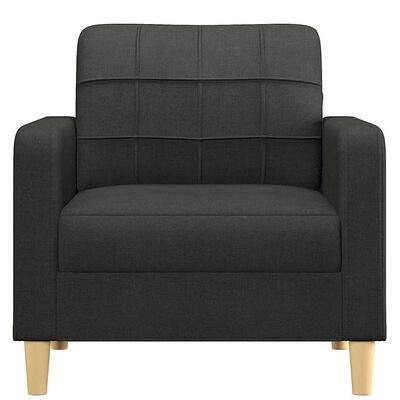 vidaXL Zwarte Fauteuil 60cm - Nu 35% Korting!