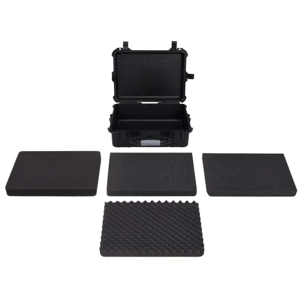 VidaXL Flightcase 52x40x19cm Zwart - 35% Korting!