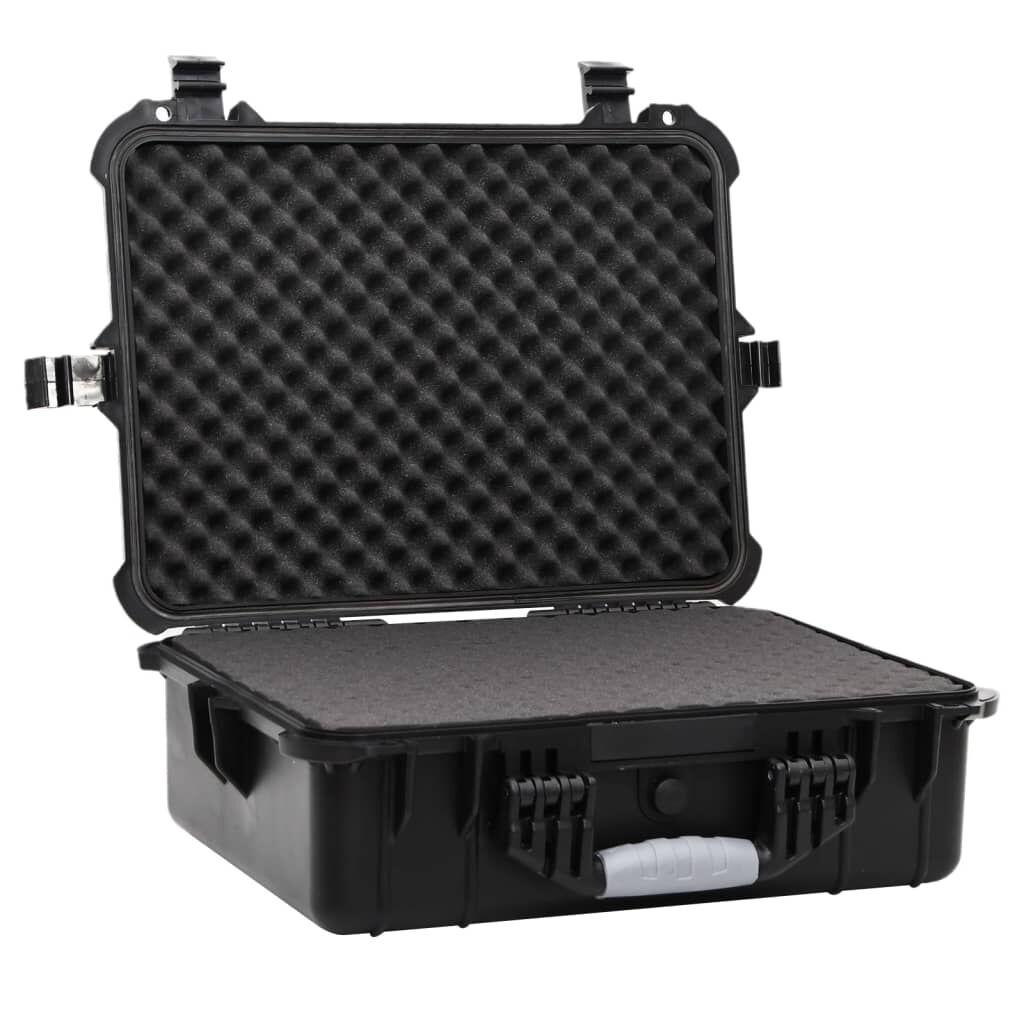 VidaXL Flightcase 52x40x19cm Zwart - 35% Korting!