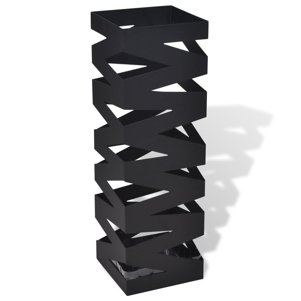 VidaXL Paraplubak Zwart 48,5cm - 35% Korting!