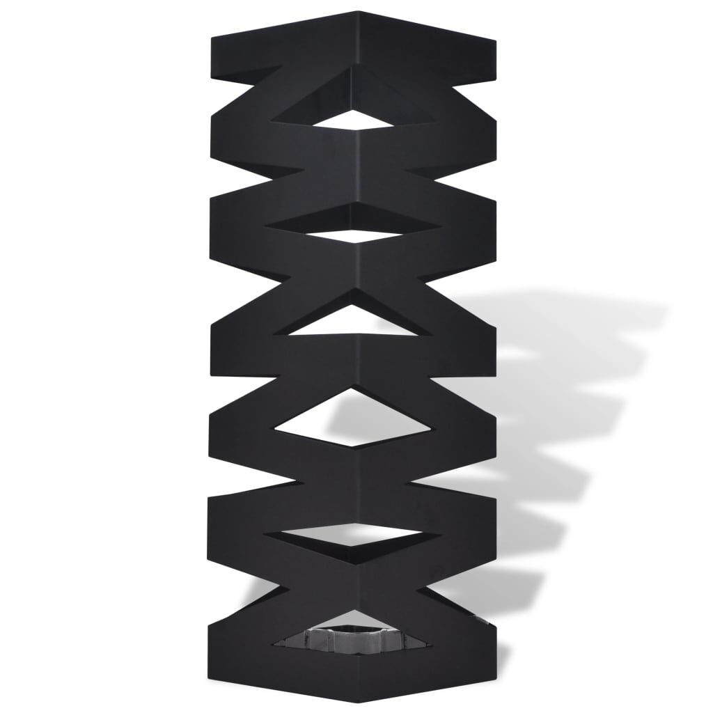 VidaXL Paraplubak Zwart 48,5cm - 35% Korting!