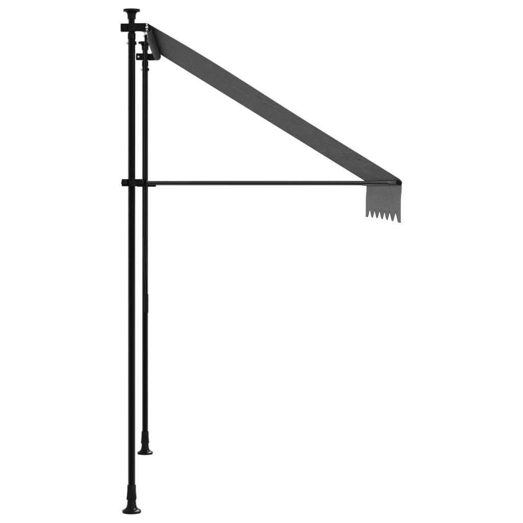 vidaXL Uittrekbare Luifel 150x150 Antraciet - 35% Korting!