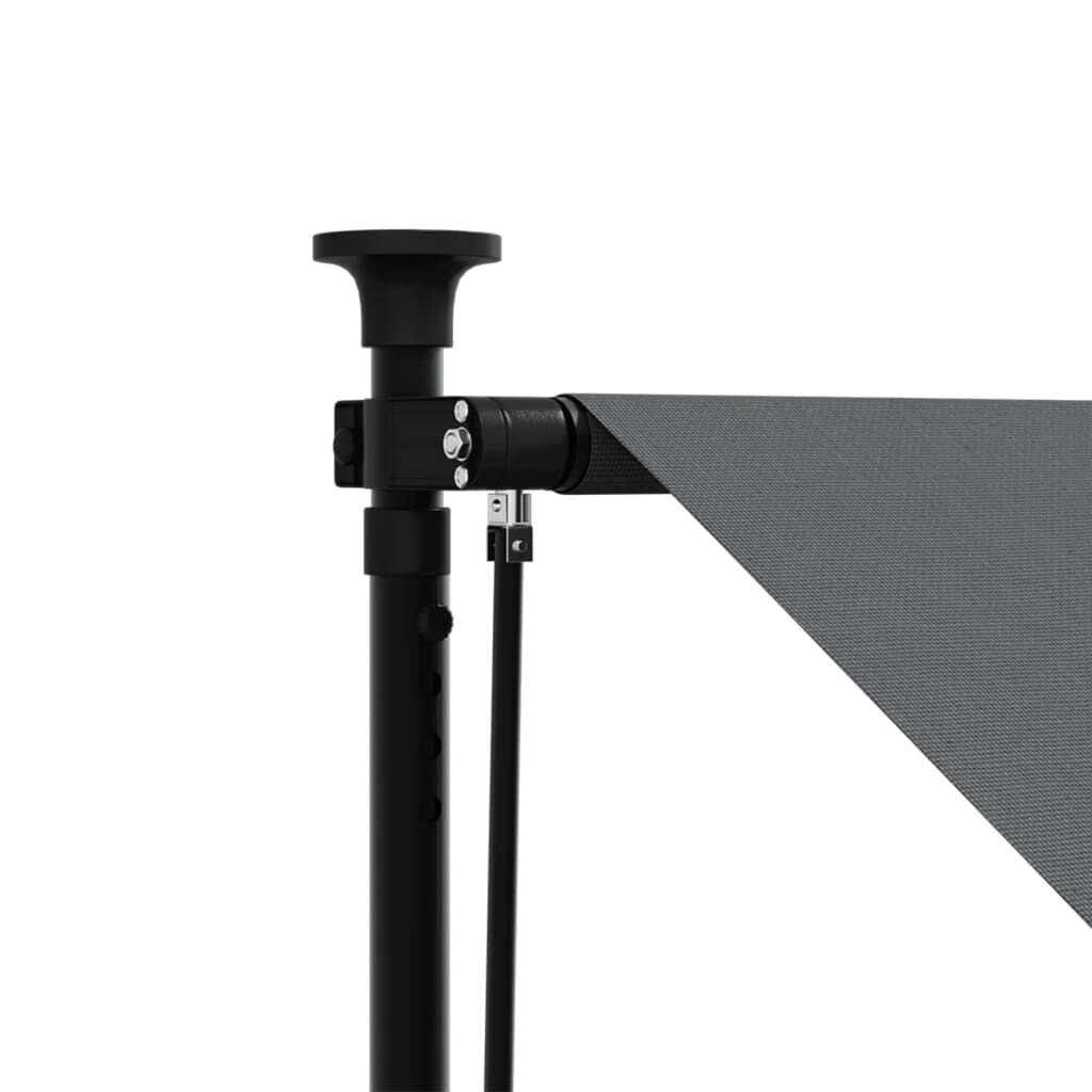 vidaXL Uittrekbare Luifel 150x150 Antraciet - 35% Korting!