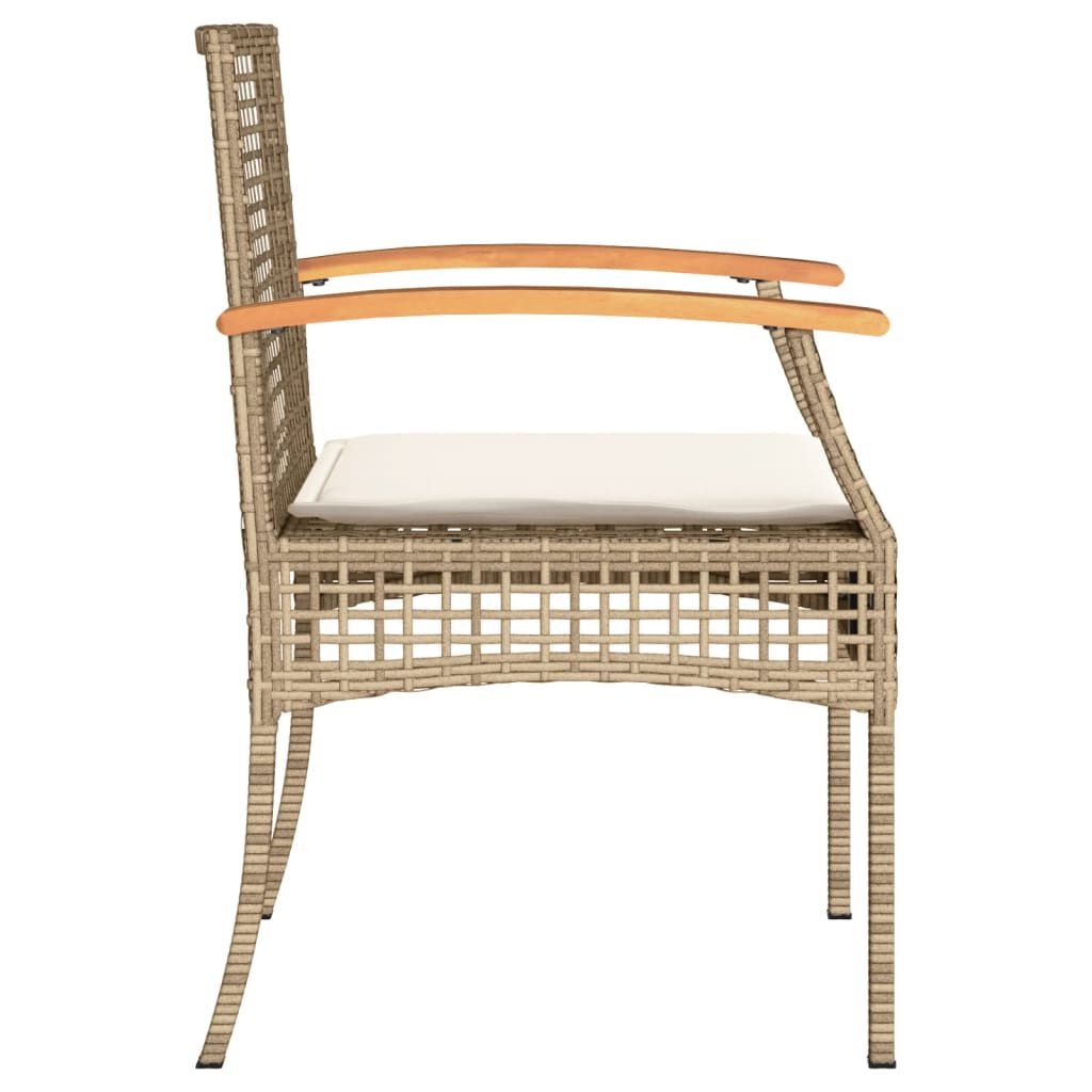 VidaXL Bistroset 3-delig Beige - 35% Korting!