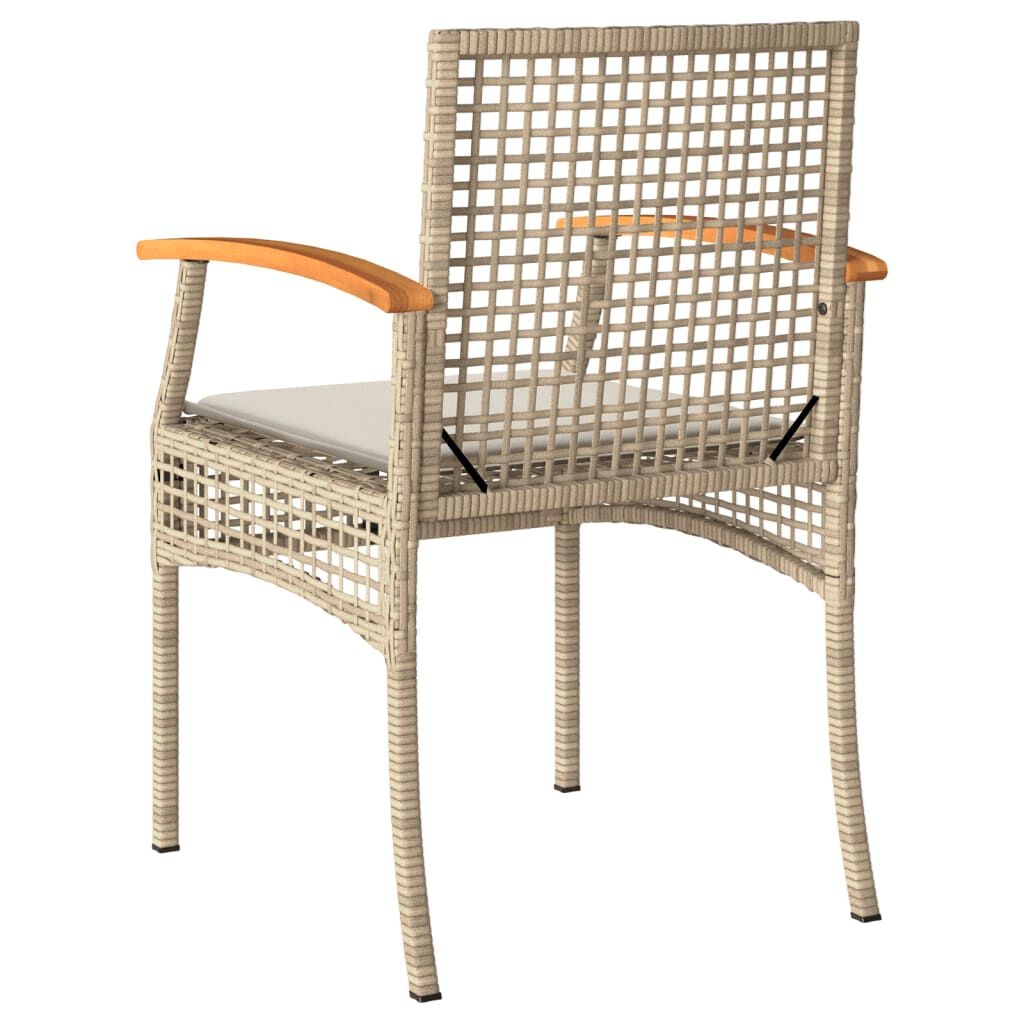 VidaXL Bistroset 3-delig Beige - 35% Korting!