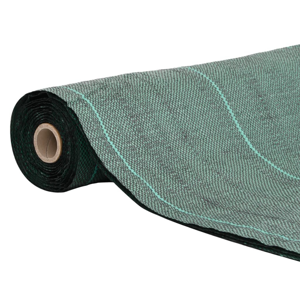 VidaXL Worteldoek 1,5x200m Groen - 45% Korting!