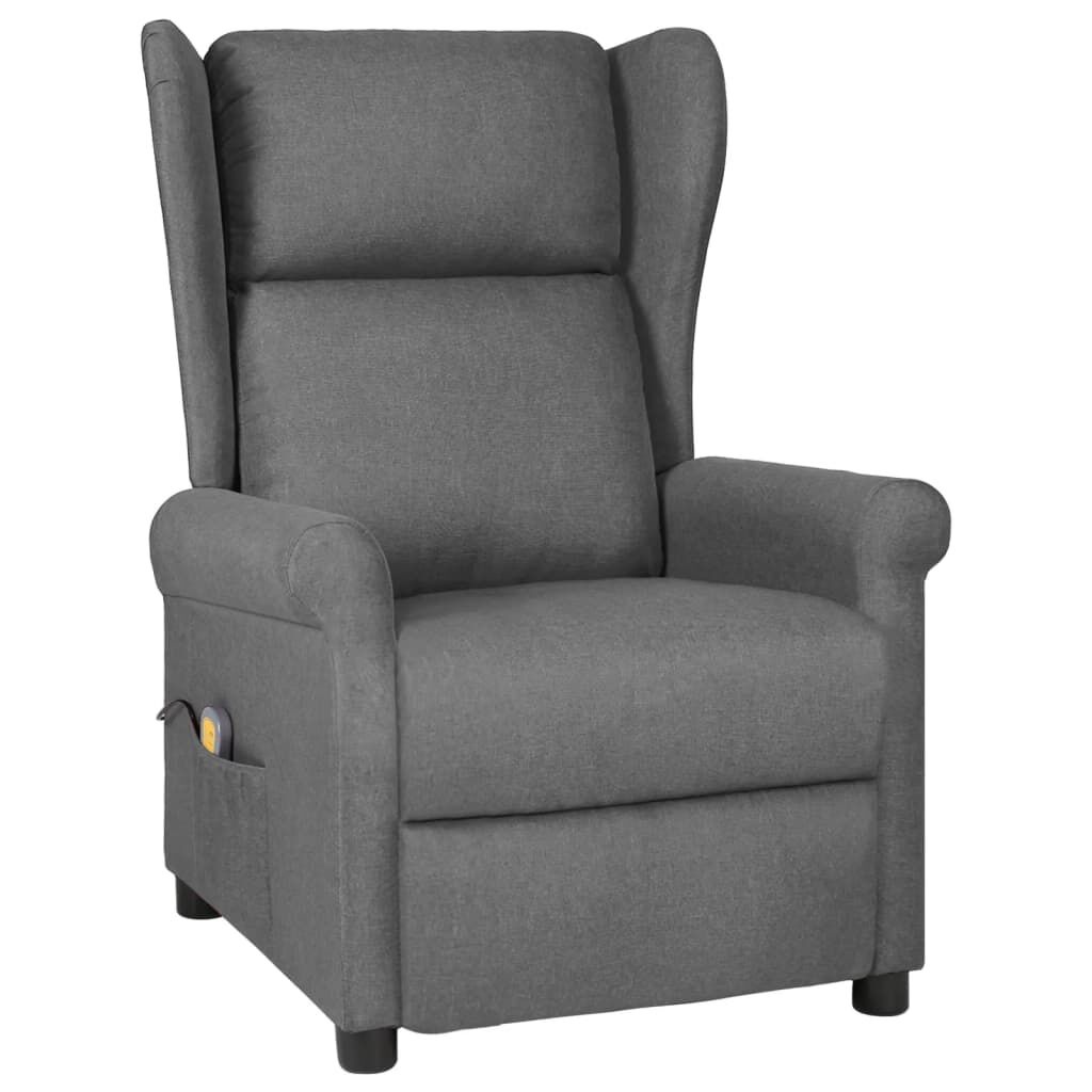 vidaXL Massagestoel Lichtgrijs - 47% Korting!