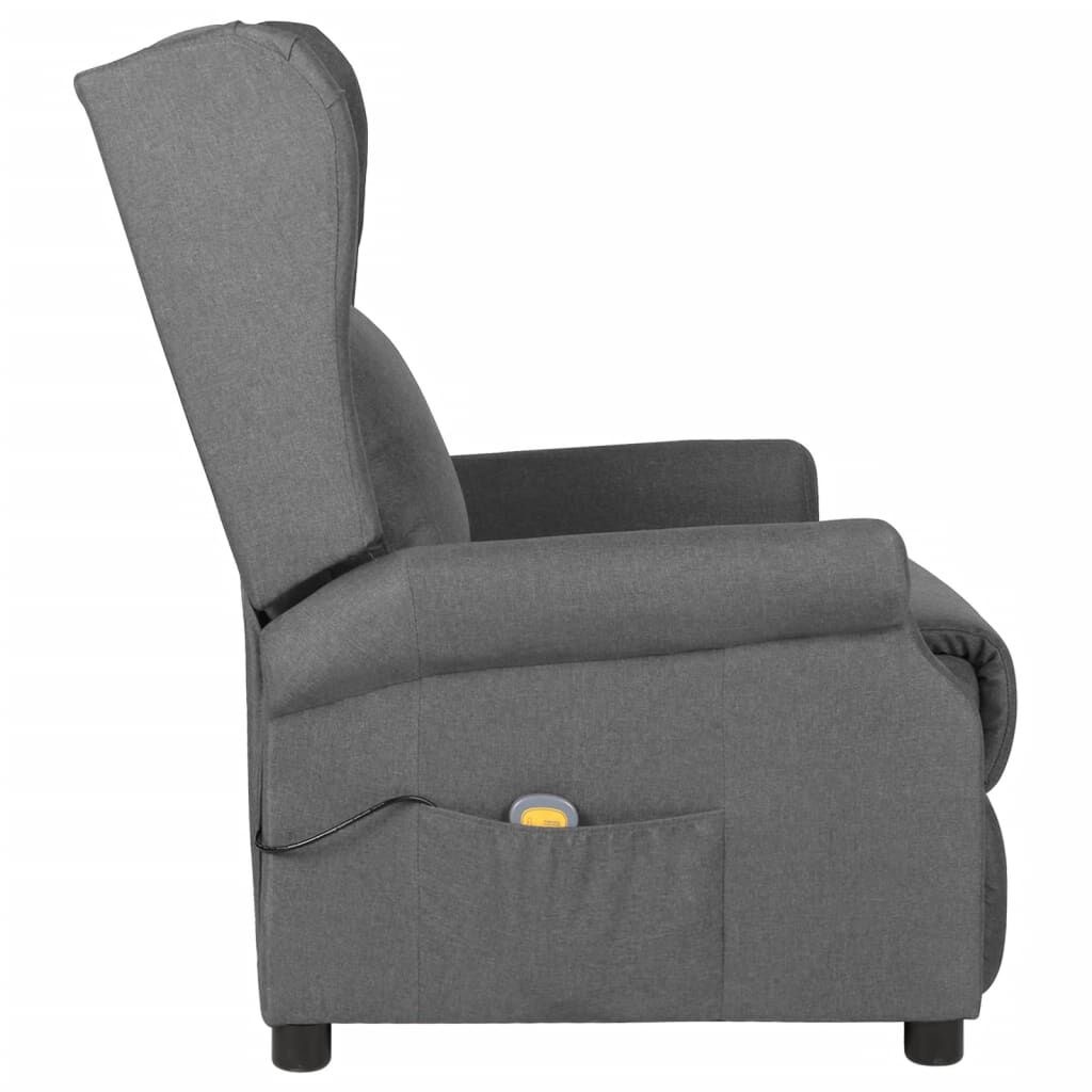 vidaXL Massagestoel Lichtgrijs - 47% Korting!