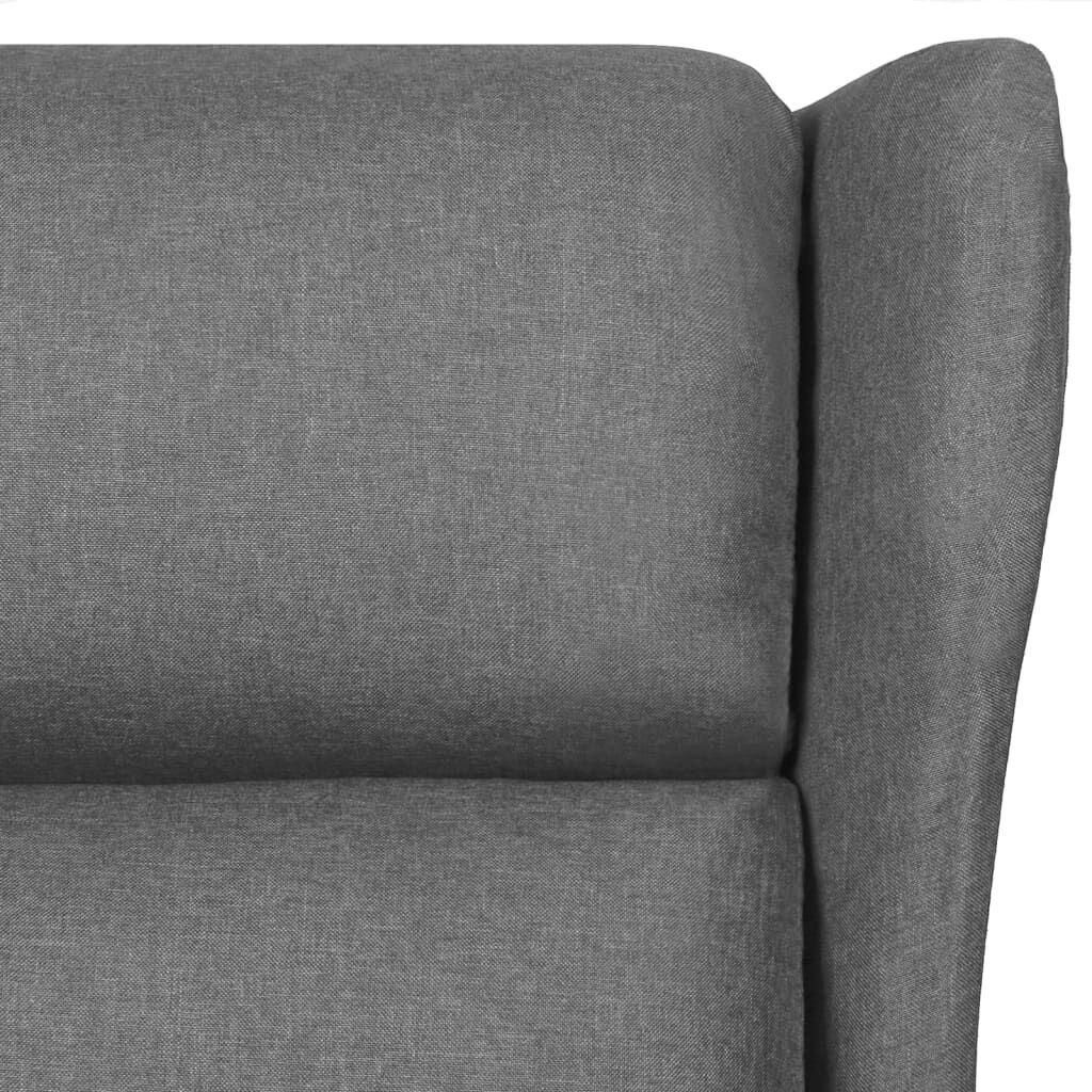 vidaXL Massagestoel Lichtgrijs - 47% Korting!