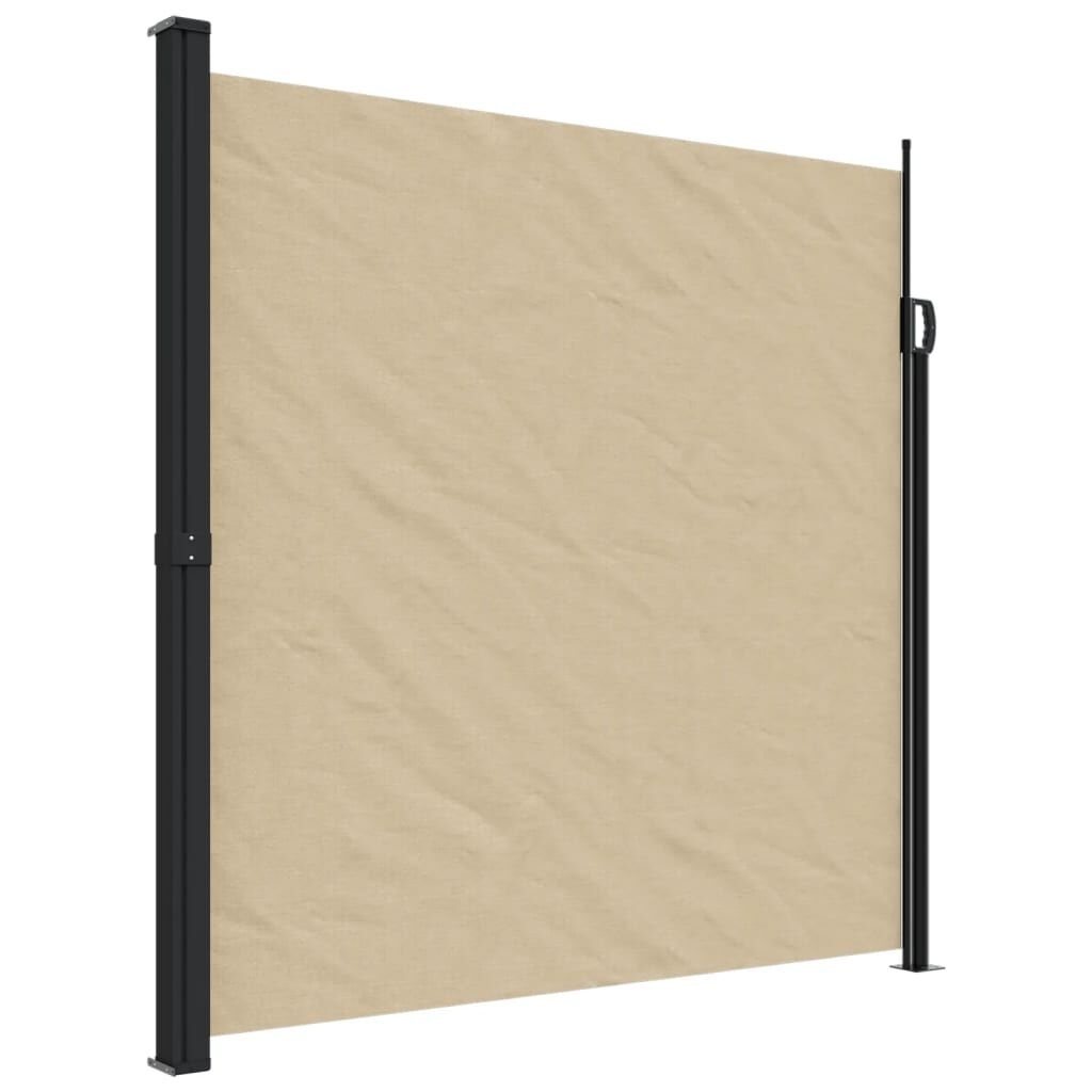 vidaXL Uittrekbaar Windscherm 200x500cm Beige - 35% Korting!
