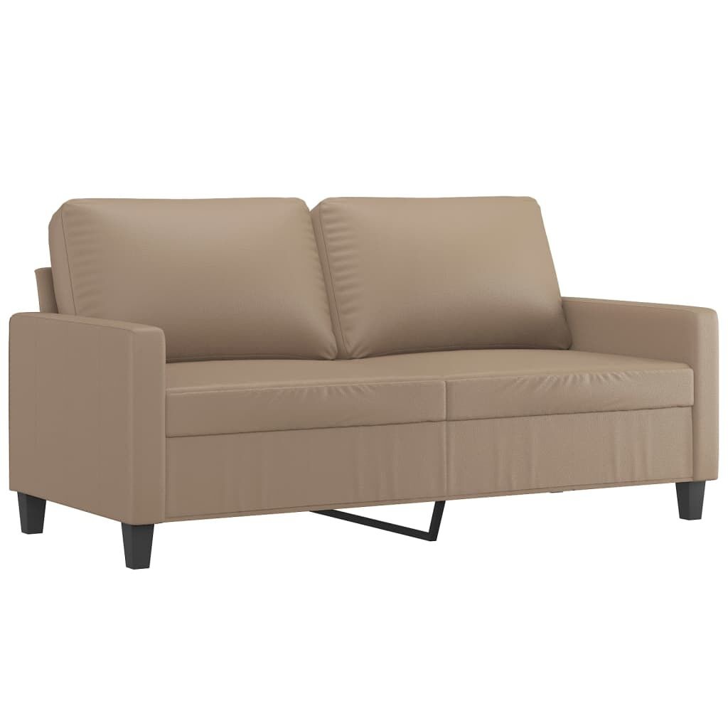 VidaXL 2-zitsbank Cappuccino - Nieuwstaat, 35% Korting!
