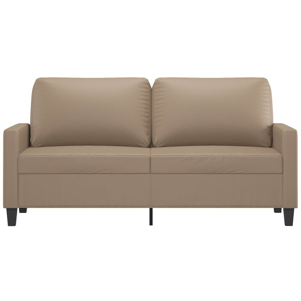 VidaXL 2-zitsbank Cappuccino - Nieuwstaat, 35% Korting!