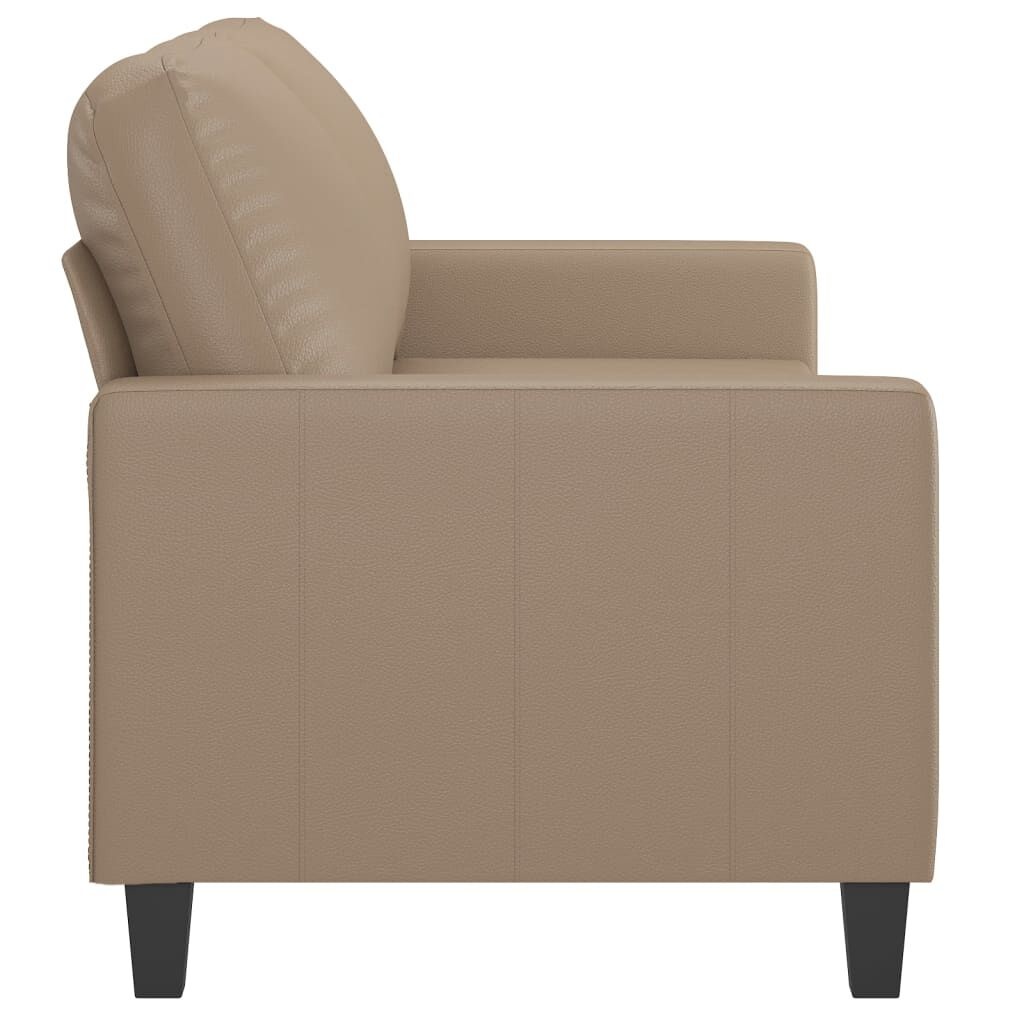 VidaXL 2-zitsbank Cappuccino - Nieuwstaat, 35% Korting!