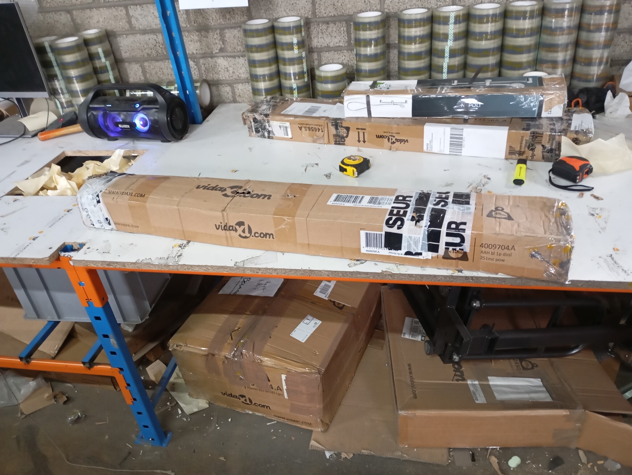 vidaXL Schuifdeur Set 152,5cm Zwart -45% Korting!