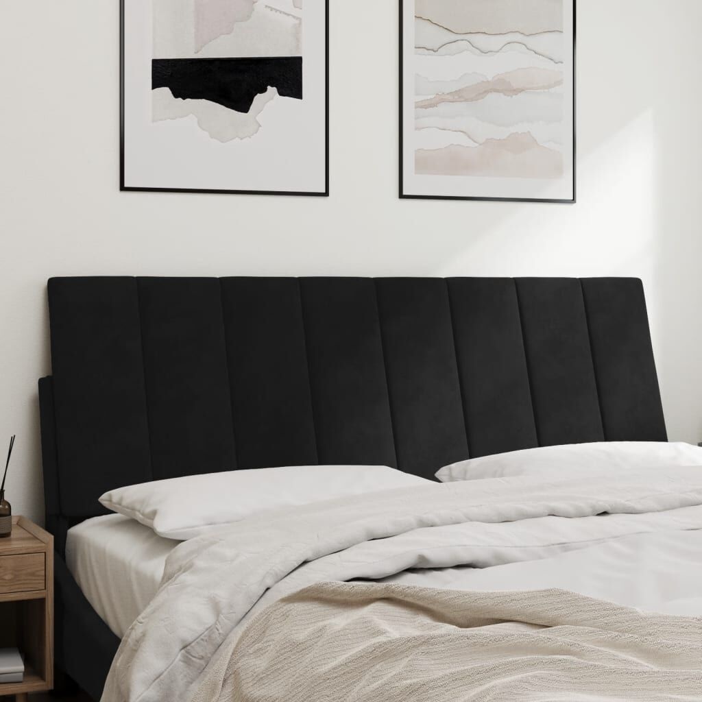 vidaXL Hoofdbordkussen Zwart 120cm - 35% Korting!