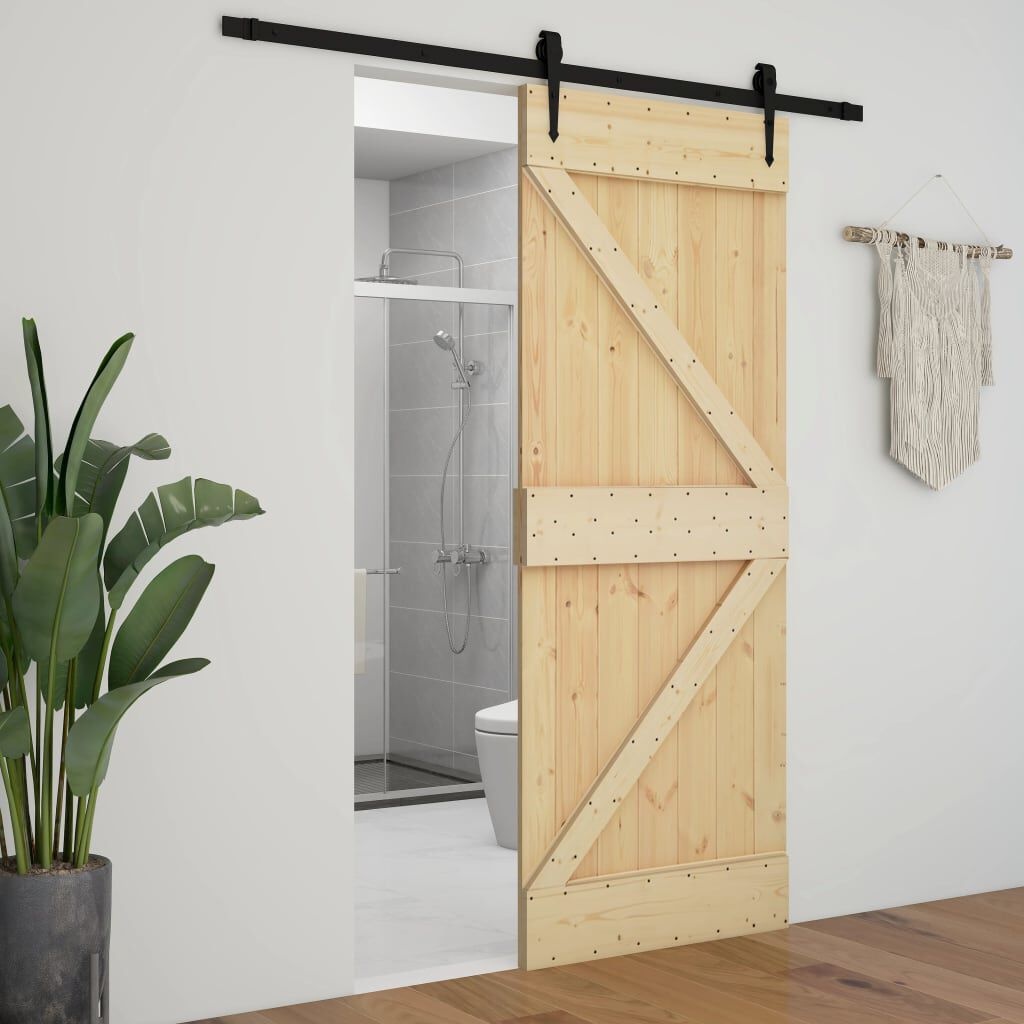 Massief Grenen Deur 90x210cm - NIEUW - 35% Korting!