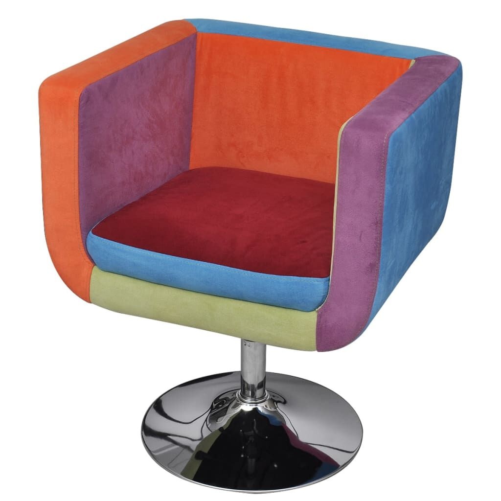 vidaXL Patchwork Stoel Kubus - Nieuwstaat, 35% Korting!