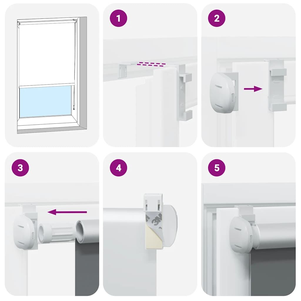 vidaXL Verduisterend Rolgordijn 55x210cm - 35% Korting!