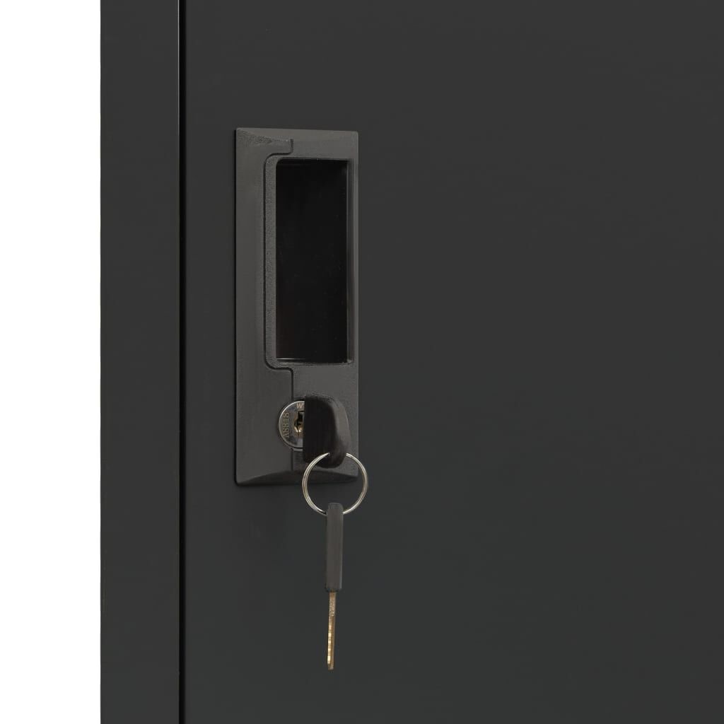 VidaXL Lockerkast Antraciet 38x40x180cm - 35% Korting!
