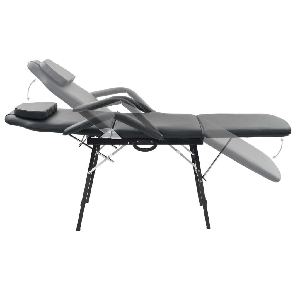 VidaXL Behandelstoel Zwart - 35% Korting! Salon & Thuis