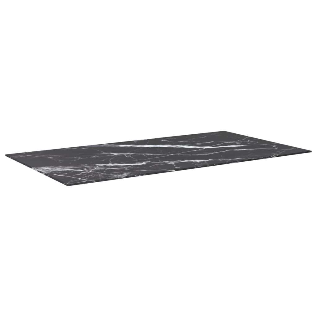 Tafelblad Marmer Zwart 120x65cm - 35% Korting!